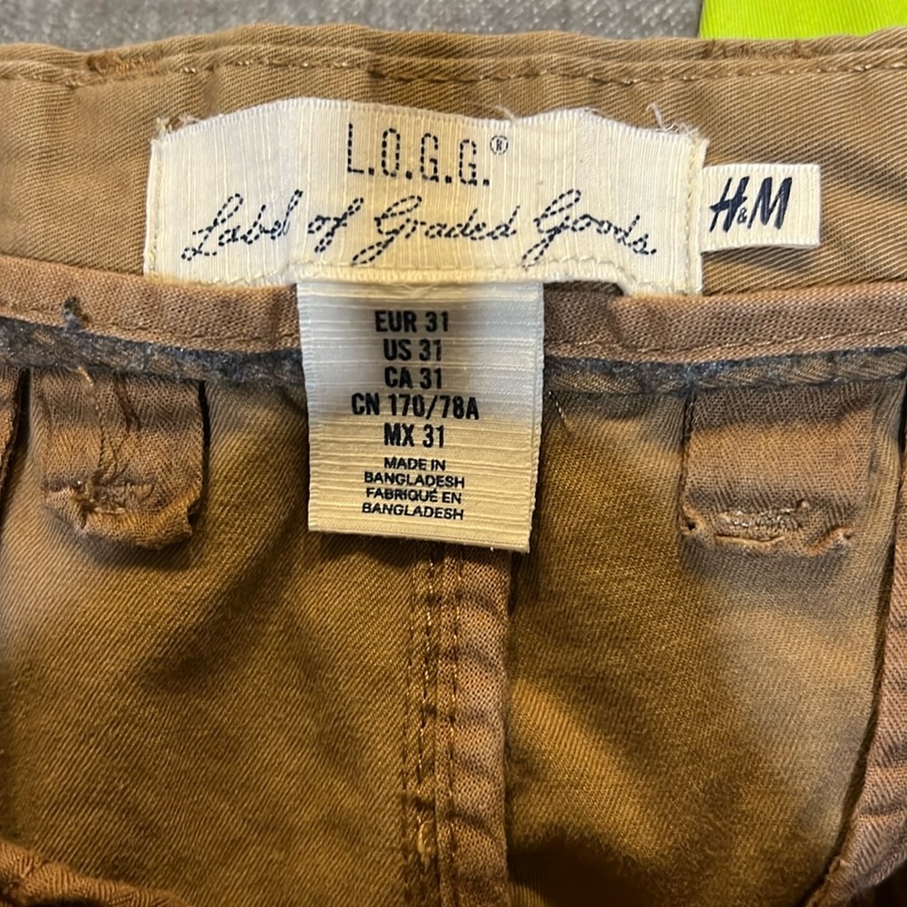 Men’s Khakis US31 Slim Fit